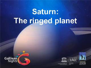 Saturn - Galilean Nights