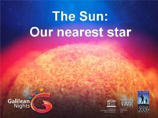 The Sun - Galilean Nights